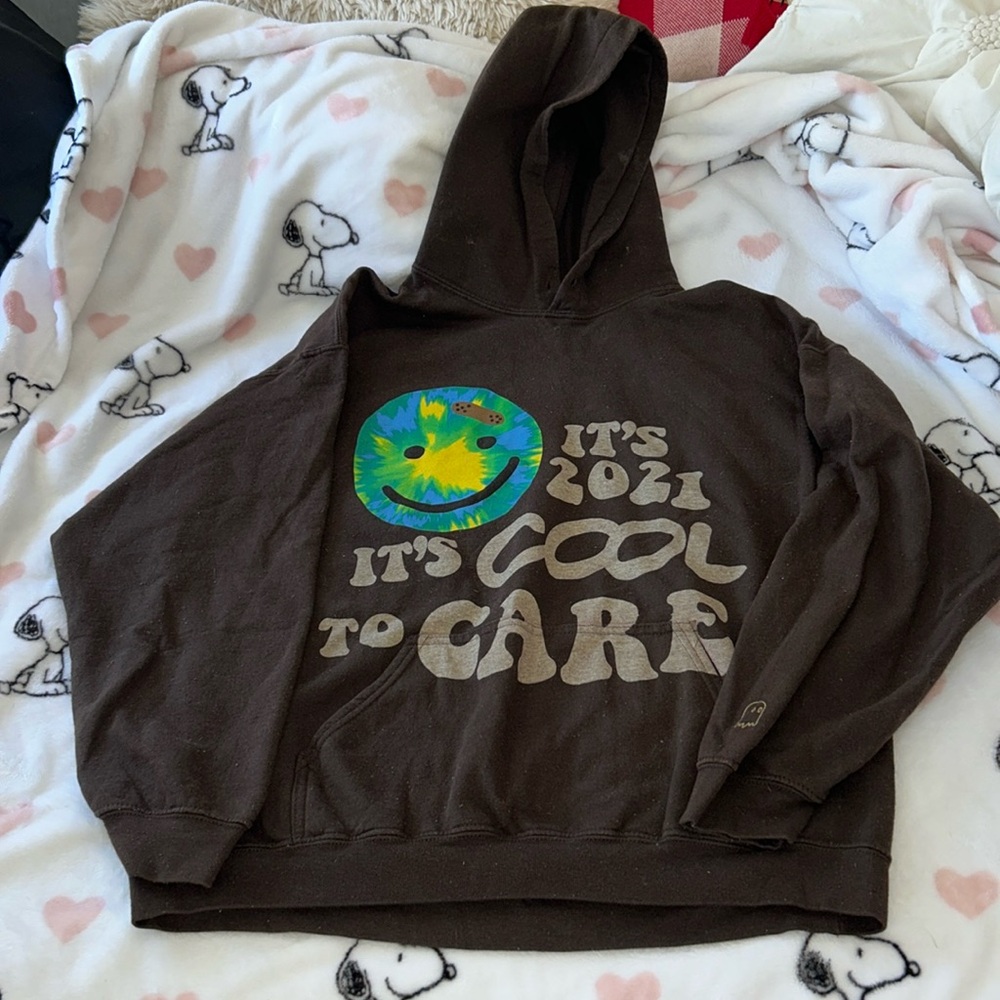 Lonely Ghost It’s Cool to Care Hoodie